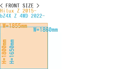 #Hilux Z 2015- + bZ4X Z 4WD 2022-